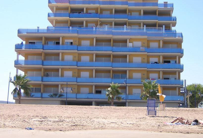 Apartamento Con Aire Acondicionado En 1ª Linea De Playa Edificio Moli De Vent Пеніскола Екстер'єр фото